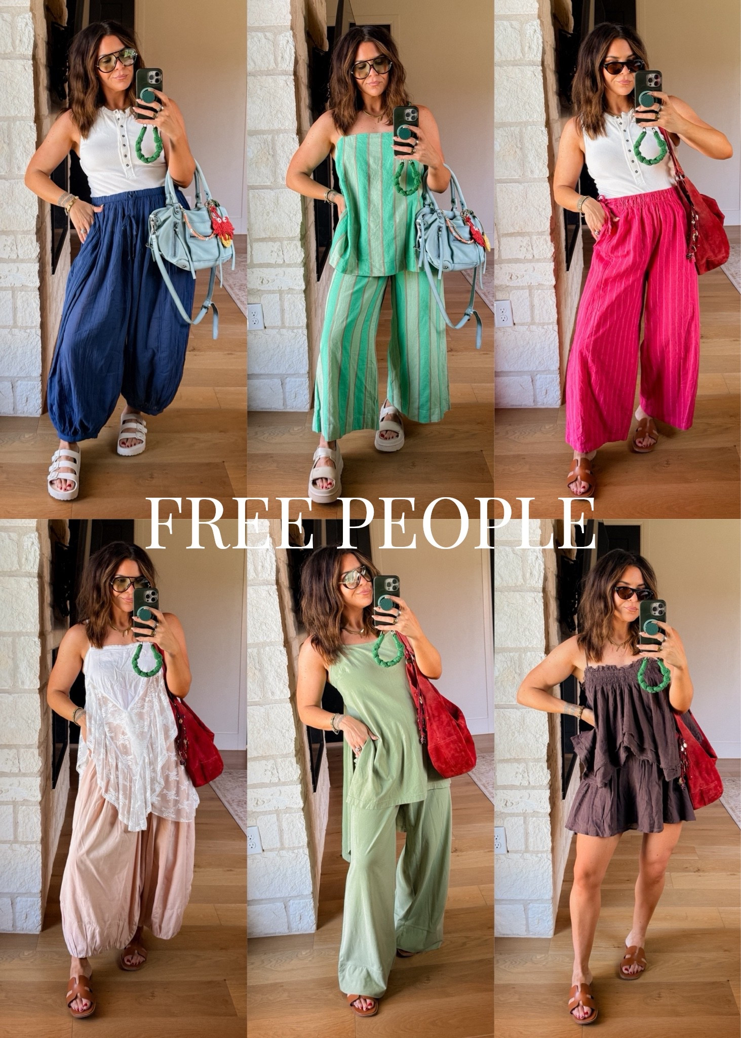 Free people means boho summer and im here for it!  
Wearing a large in everything. 

@freepeople #freepeoplepartner

#LTKMidsize #LTKOver40 #LTKootd