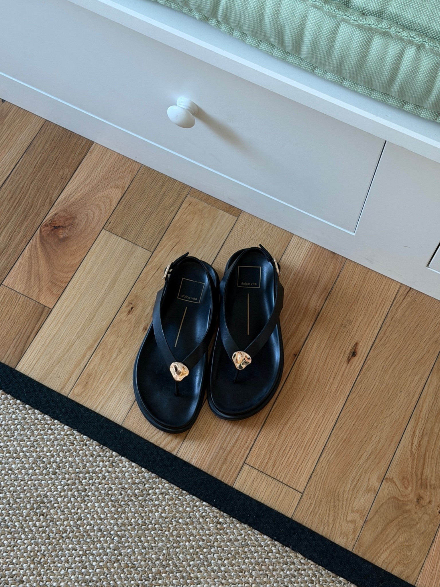 [6/29/26] these sandals are the Jony Black Leather sandals currently on sale for 28% off @dolcevita | extremely comfortable, I’m wearing size 5.5! Also available in brown leather

#LTKSaleAlert #LTKSeasonal #LTKootd