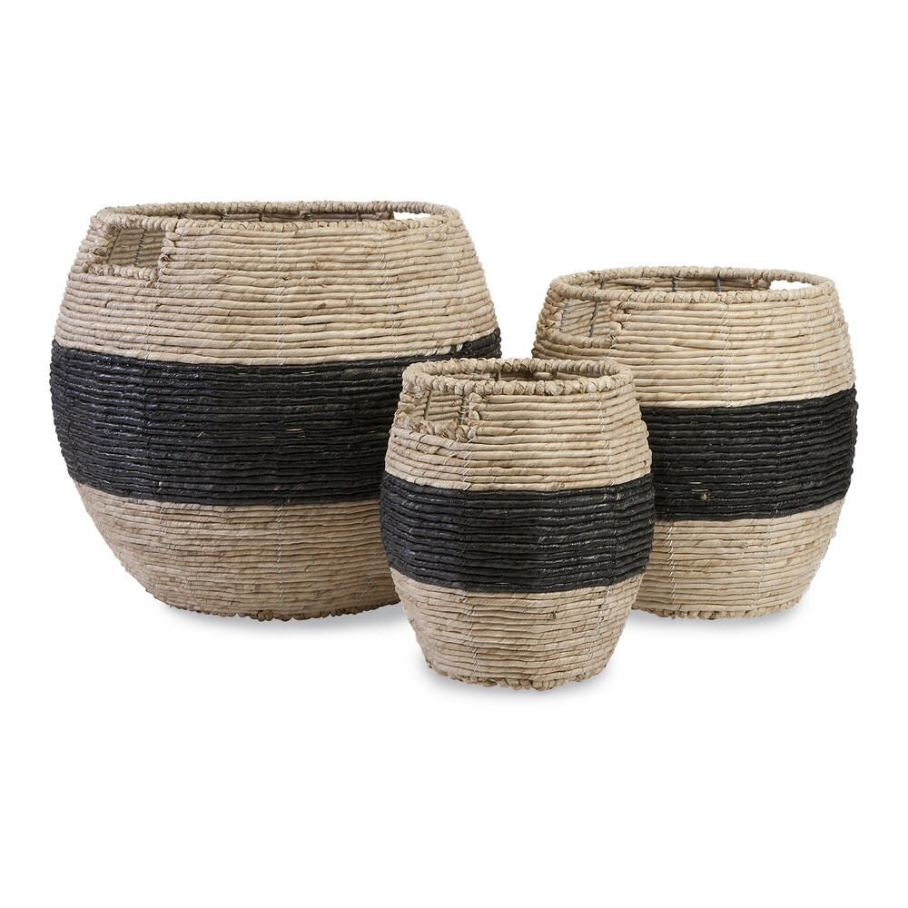 Dorran Woven Basket - Set of 3 (Dorran Woven Basket Set) | Bed Bath & Beyond