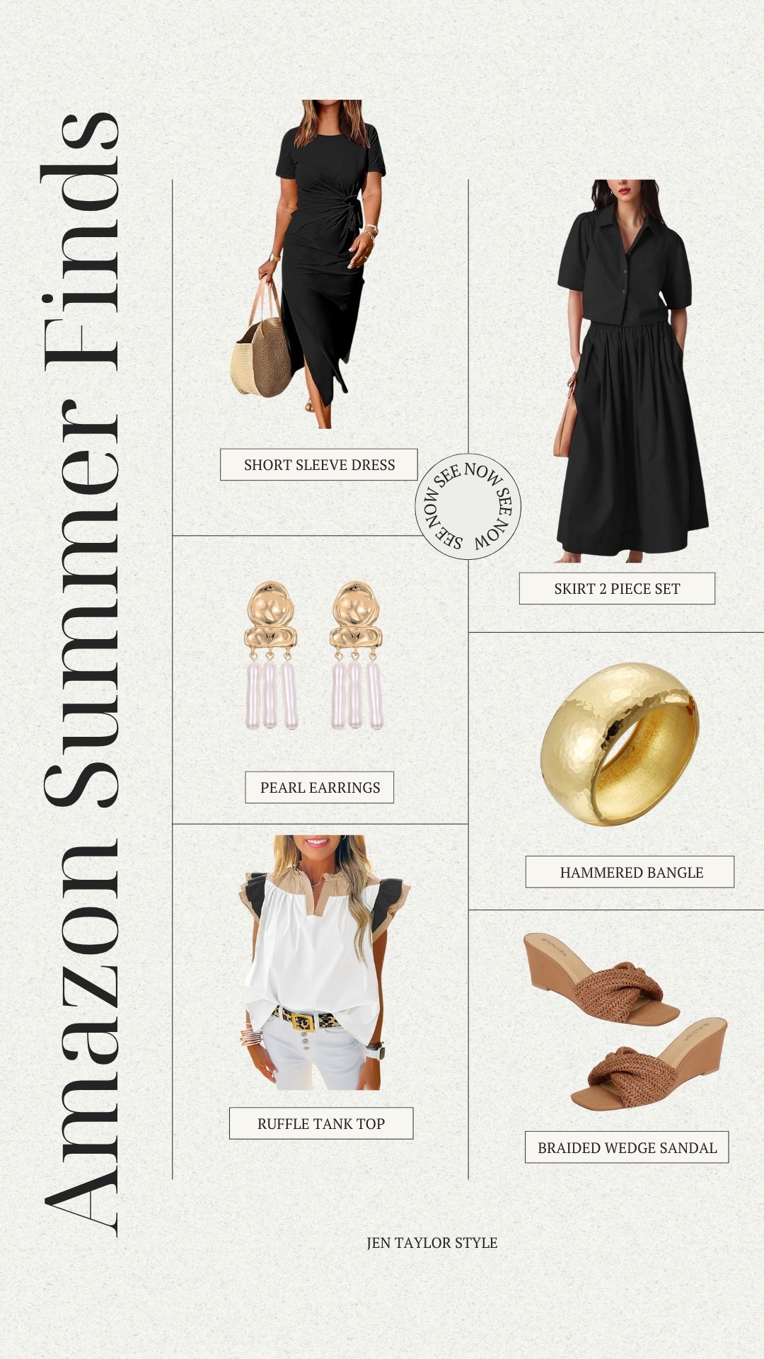 Black and white summer finds from Amazon  

#LTKFindsUnder50 #LTKStyleTip #LTKPlusSize