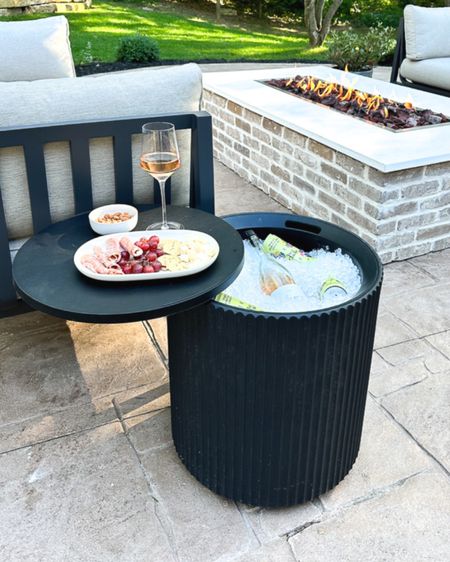 Love this side table/cooler in 1! Perfect for those summer nights ahead! Amazon finds, amazon outdoor, side table, cooler, outdoor, patio finds, summer

#LTKstyletip #LTKhome #LTKover40