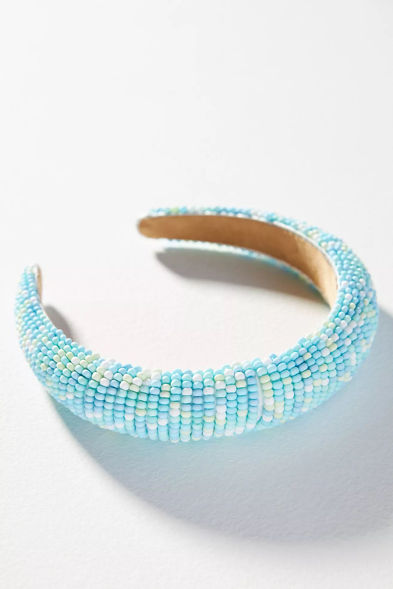 Beaded Puffy Headband | Anthropologie (US)