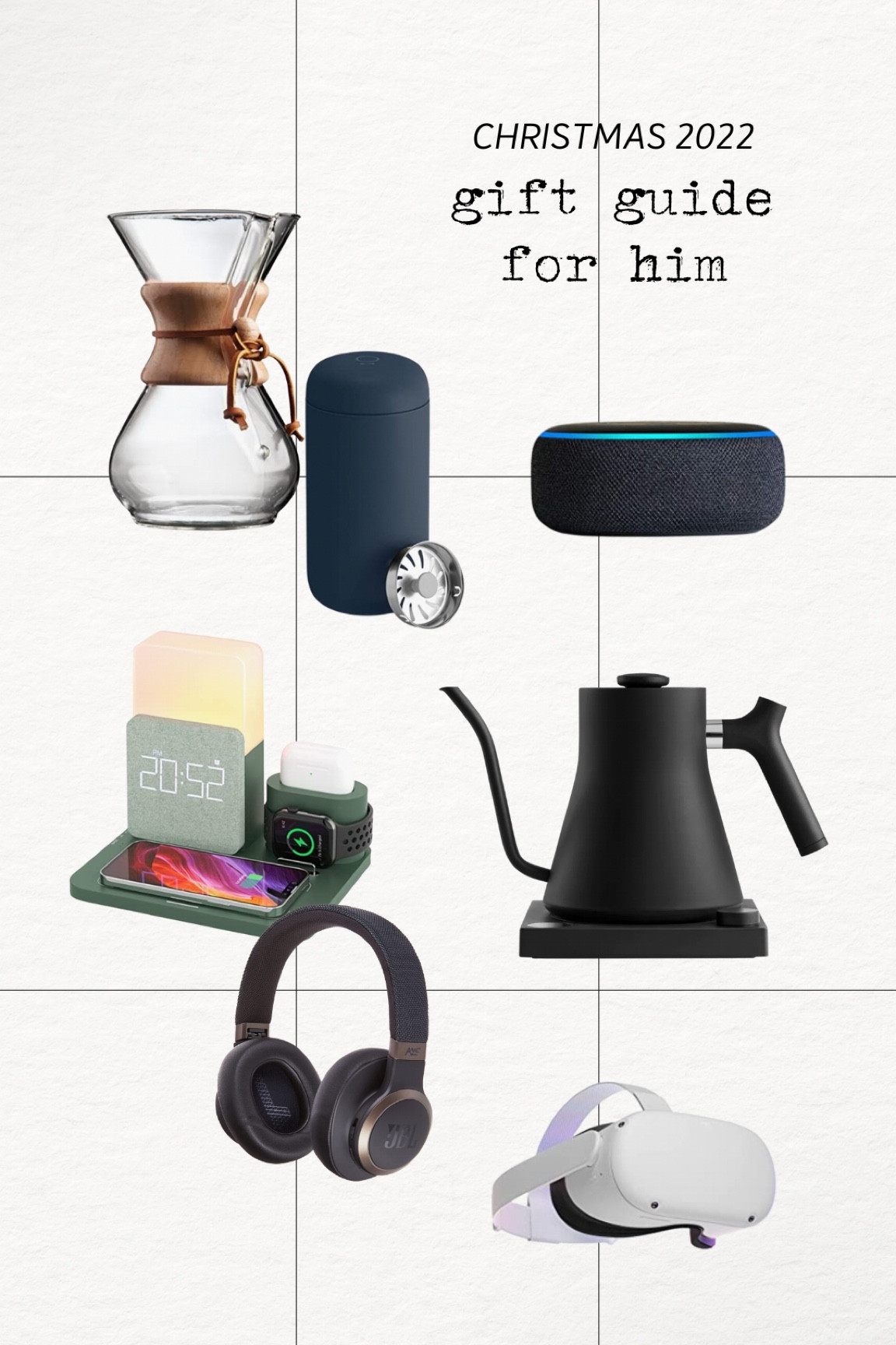 Gift ideas for him! 

Kettle | charging station | headphones | coffee

#LTKCyberweek #LTKHoliday #LTKGiftGuide