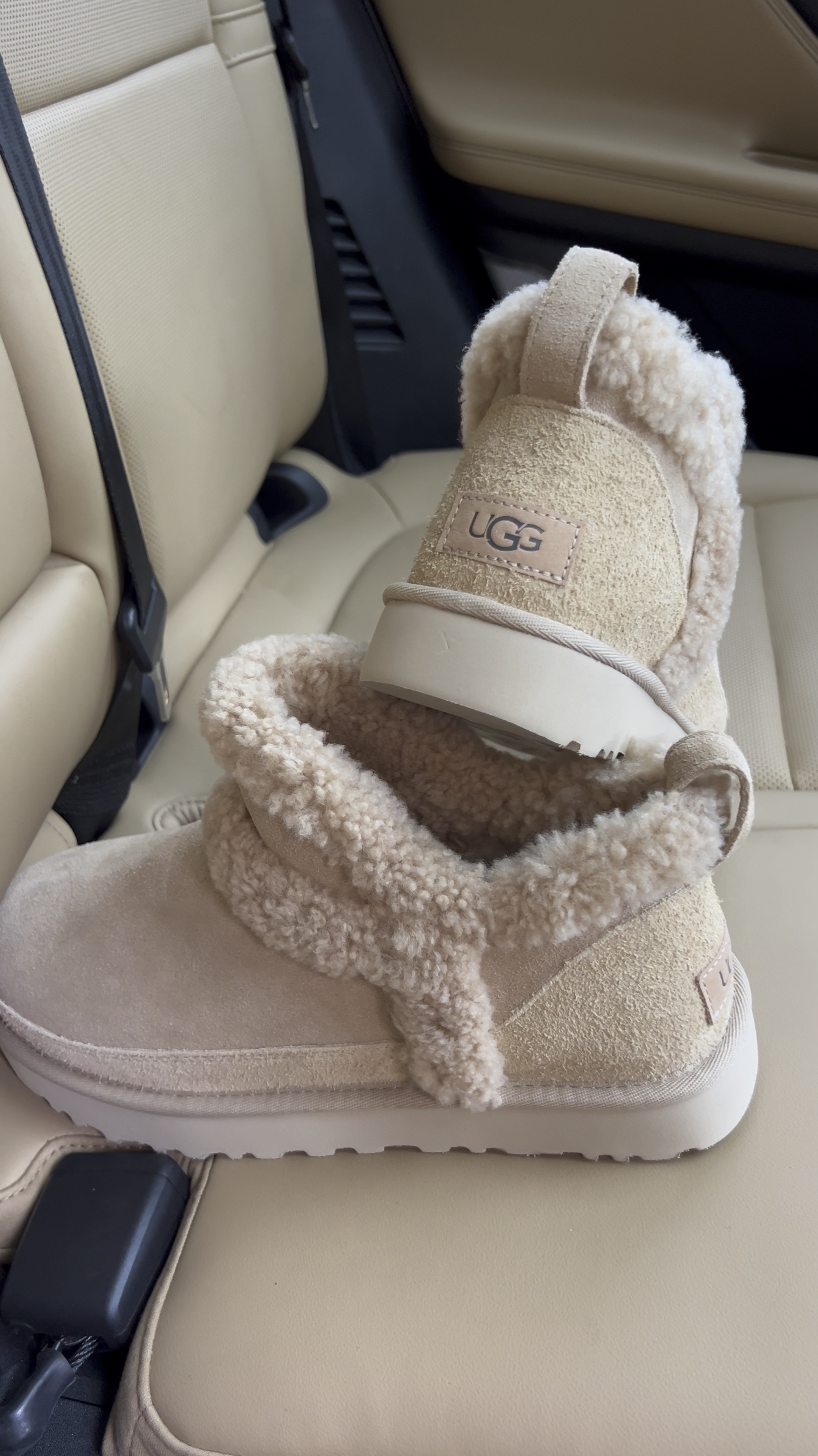 Hottest Boot of the season - UGG Sherpa Classic Ultra Mini - get before they’re gone! #ugg #bootsseason #trendinggifts 

#LTKGiftGuide #LTKShoeCrush #LTKCyberWeek