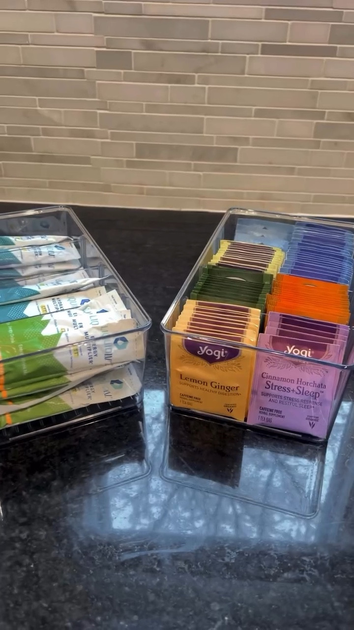 I think it’s safe to say we love our drinks in the Wolf house 😂 But these cute organizers make it so much easier to find everything! ✨🤍

#LTKHome #LTKSeasonal #LTKWatchNow