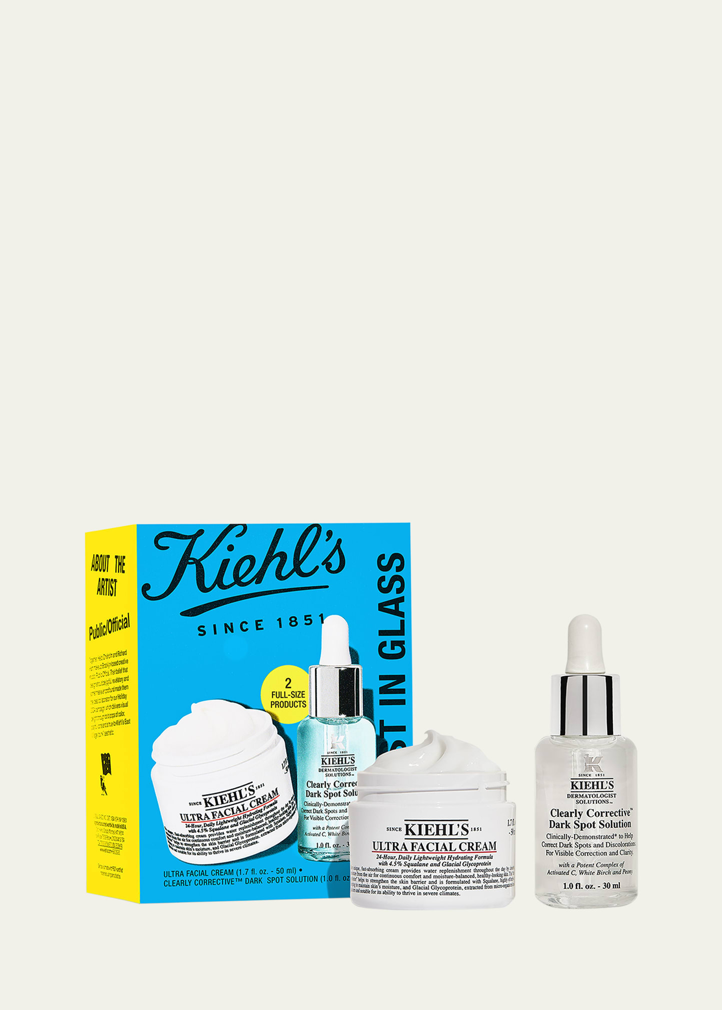 Kiehl's Since 1851 Holiday Best in Glass Skincare Set | Bergdorf Goodman