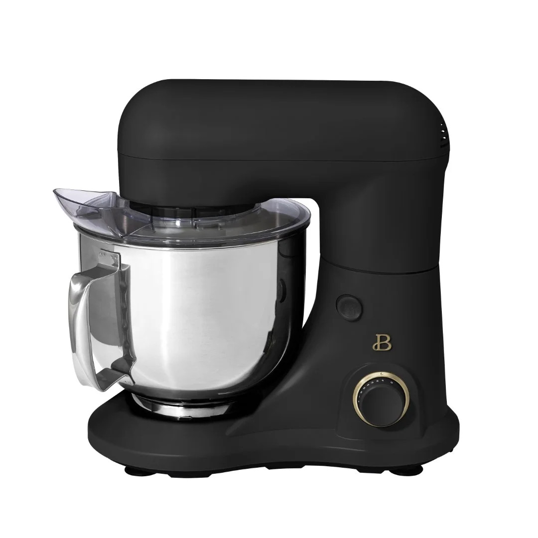 Beautiful 5.3QT Tilt-Head Stand Mixer, Black Sesame by Drew Barrymore - Walmart.com | Walmart (US)