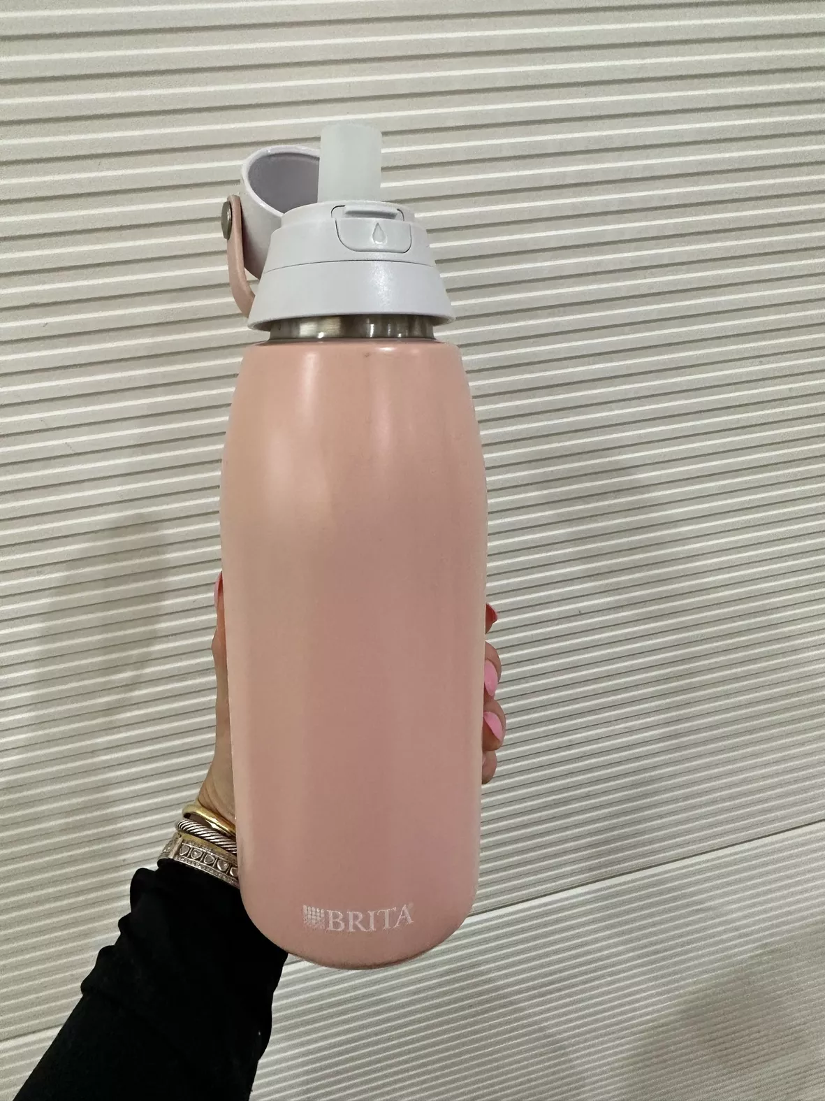 Brita + Insulated Filtered Water Bottle With Straw