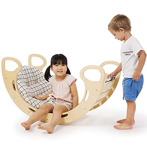 CASSARO Jumbo XXL Waldorf Climbing Natural Rocking Play | Amazon (US)