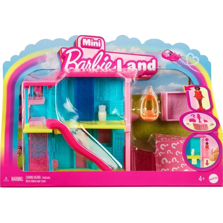 ​Barbie Mini BarbieLand Doll House Sets, Mini Dreamhouse (Styles May Vary), Multicolor | Walmart (US)