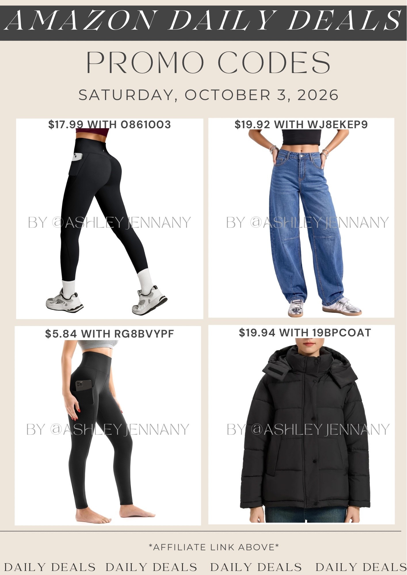 Amazon deals

#LTKMidsize #LTKSaleAlert #LTKSeasonal