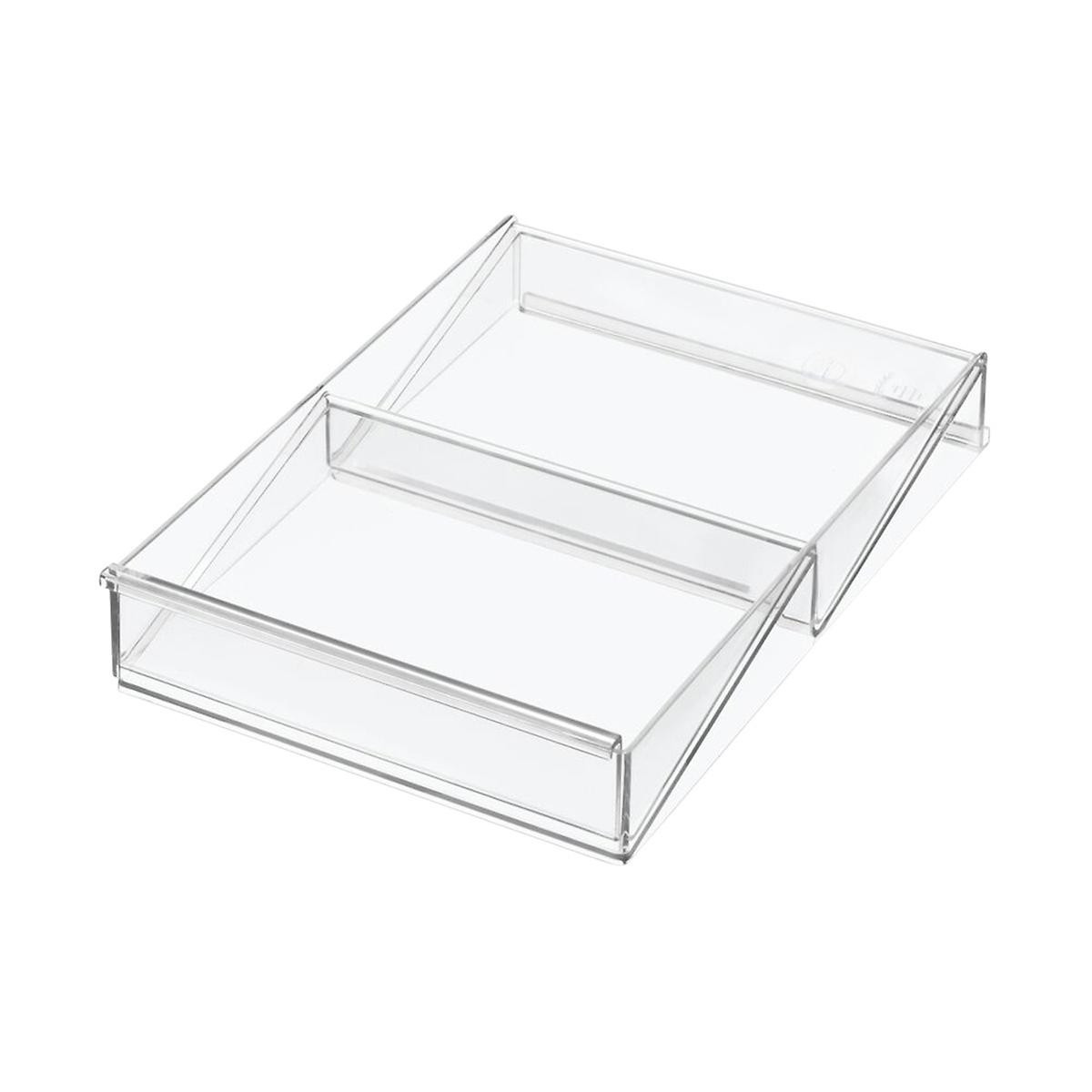 The Home Edit by iDesign Angled Expandable Drawer Organizer | The Container Store