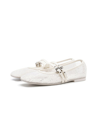 Magic | Square Toe Mary Jane Flats | Fitory Footwear US