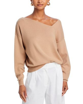 Favorite Geometric Neck Sweater | Bloomingdale's (US)