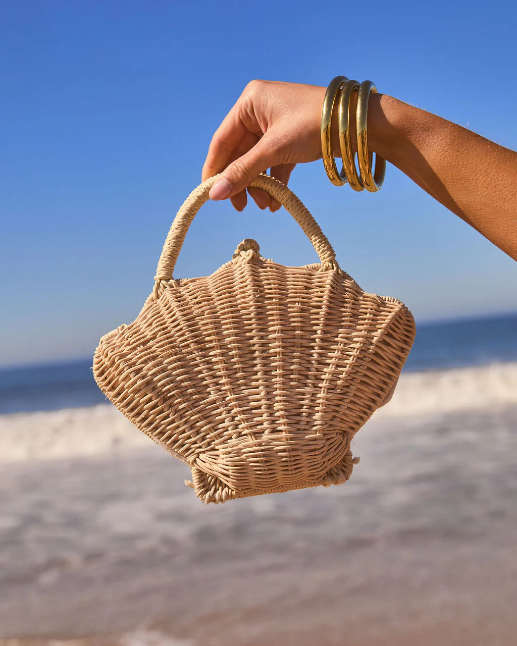 Tropical Coast Raffia Seashell Bag | VICI