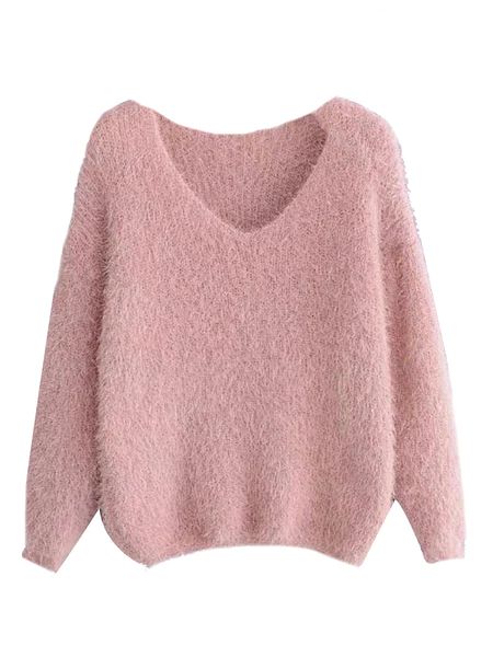 'Marshy' Fluffy Knitted Sweater (3 Colors) | Goodnight Macaroon
