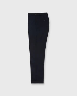 Sid Mashburn & Ann Mashburn Ghost Trouser in Navy High-Twist - Ghost Trouser in Navy High-Twist | Shop.com