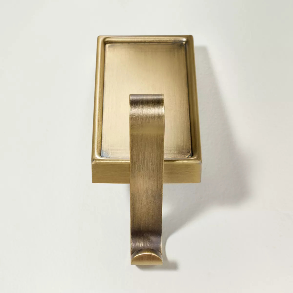 Mantle Hook Christmas Stocking Holder with Garland Loop Antique Brass  - Hearth & Hand™ with Ma... | Target