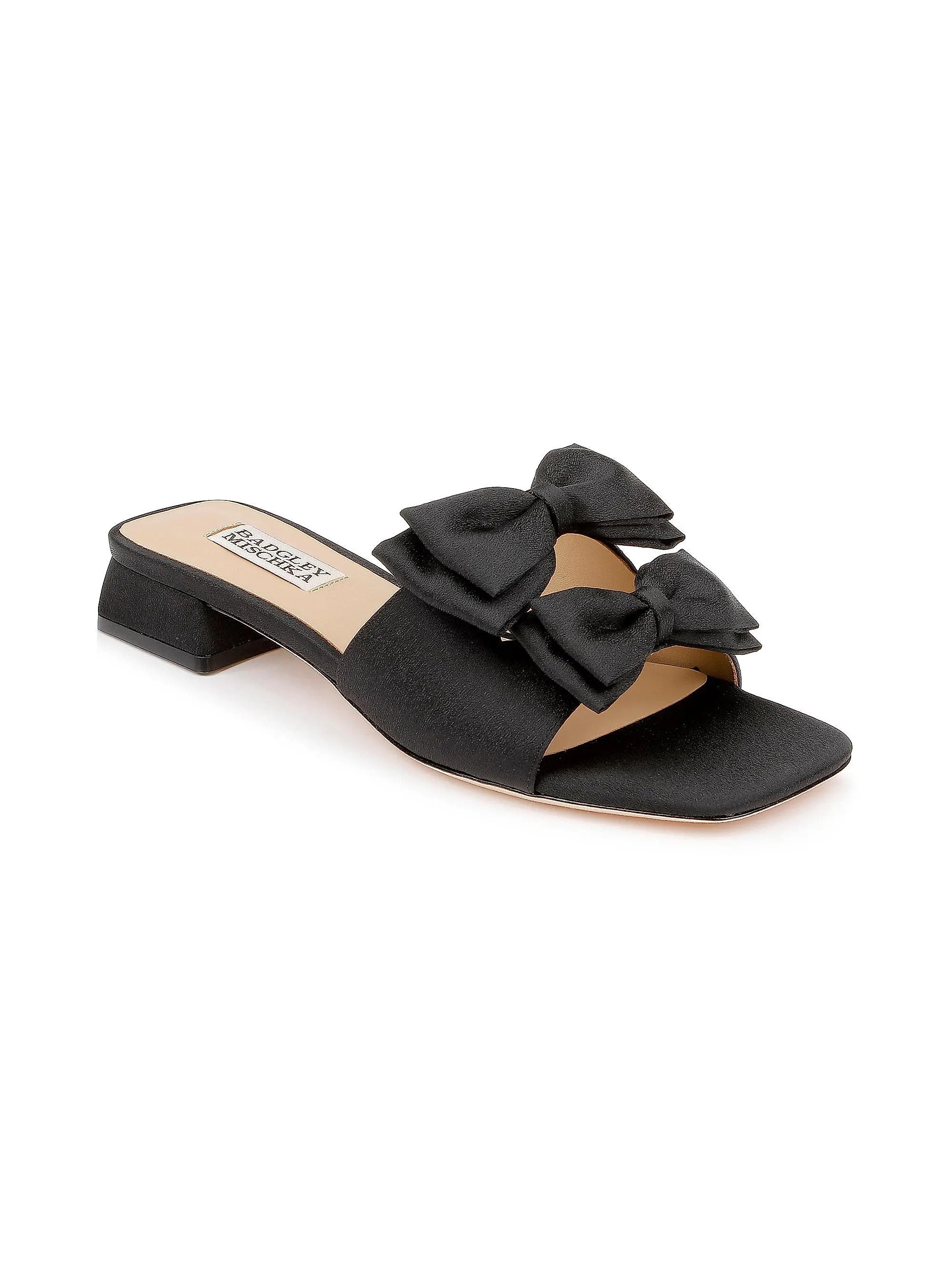 Giorgia 25MM Bow-Detailed Crepe Sandals | Saks Fifth Avenue