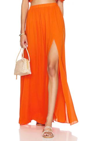 anna nata Cassidy Skirt in Desert Orange from Revolve.com | Revolve Clothing (Global)