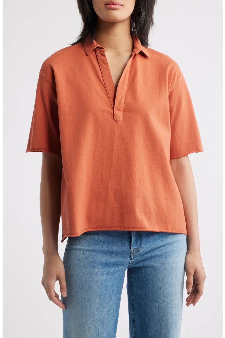 Patty Popover Henley Top (Women) | Nordstrom | Nordstrom