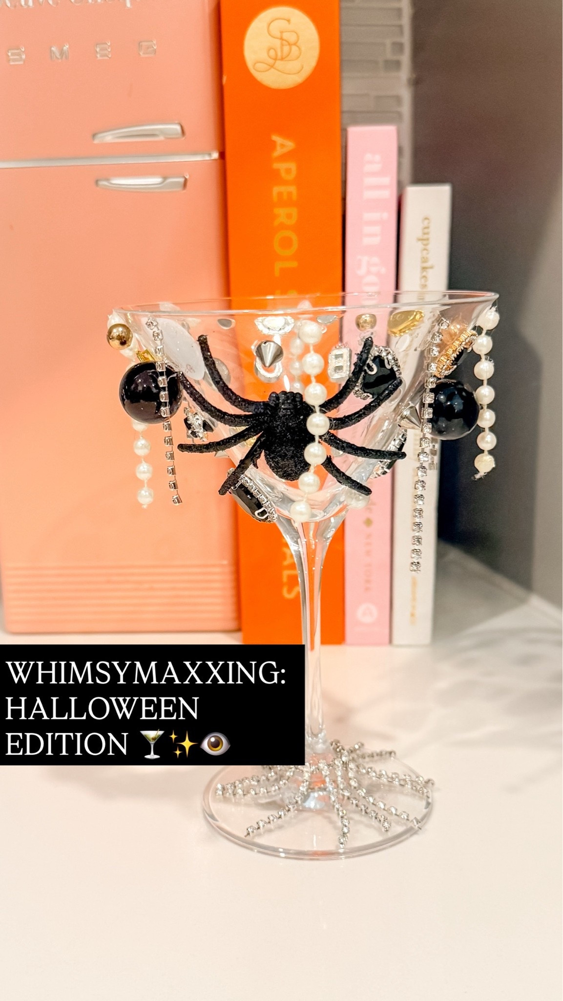 Linkable supplies from the whimsy Halloween martini glasses!

#LTKSeasonal #LTKHome #LTKSaleAlert
