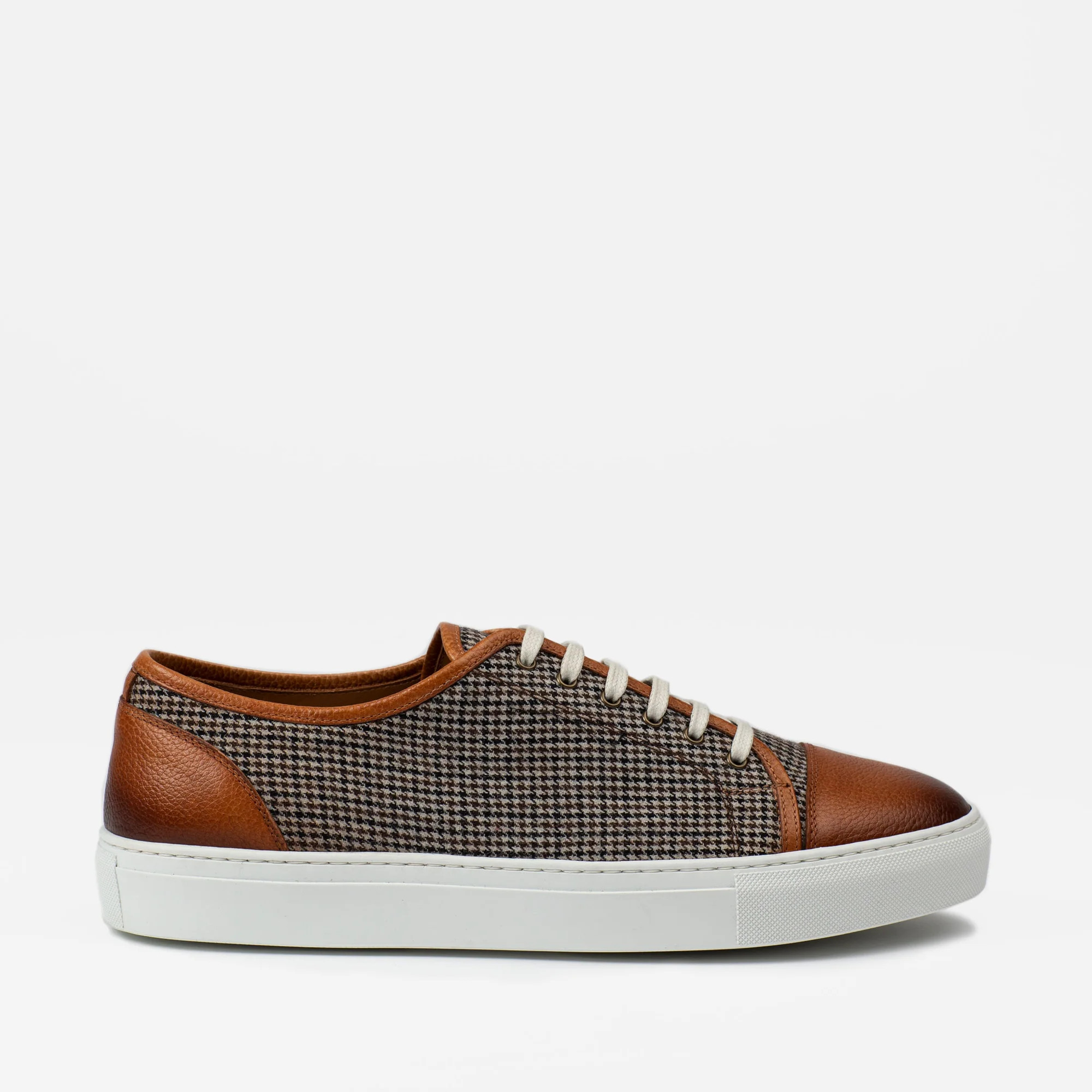 The Jack Sneaker - Honey/Houndstooth Sneakers | TAFT | Taft