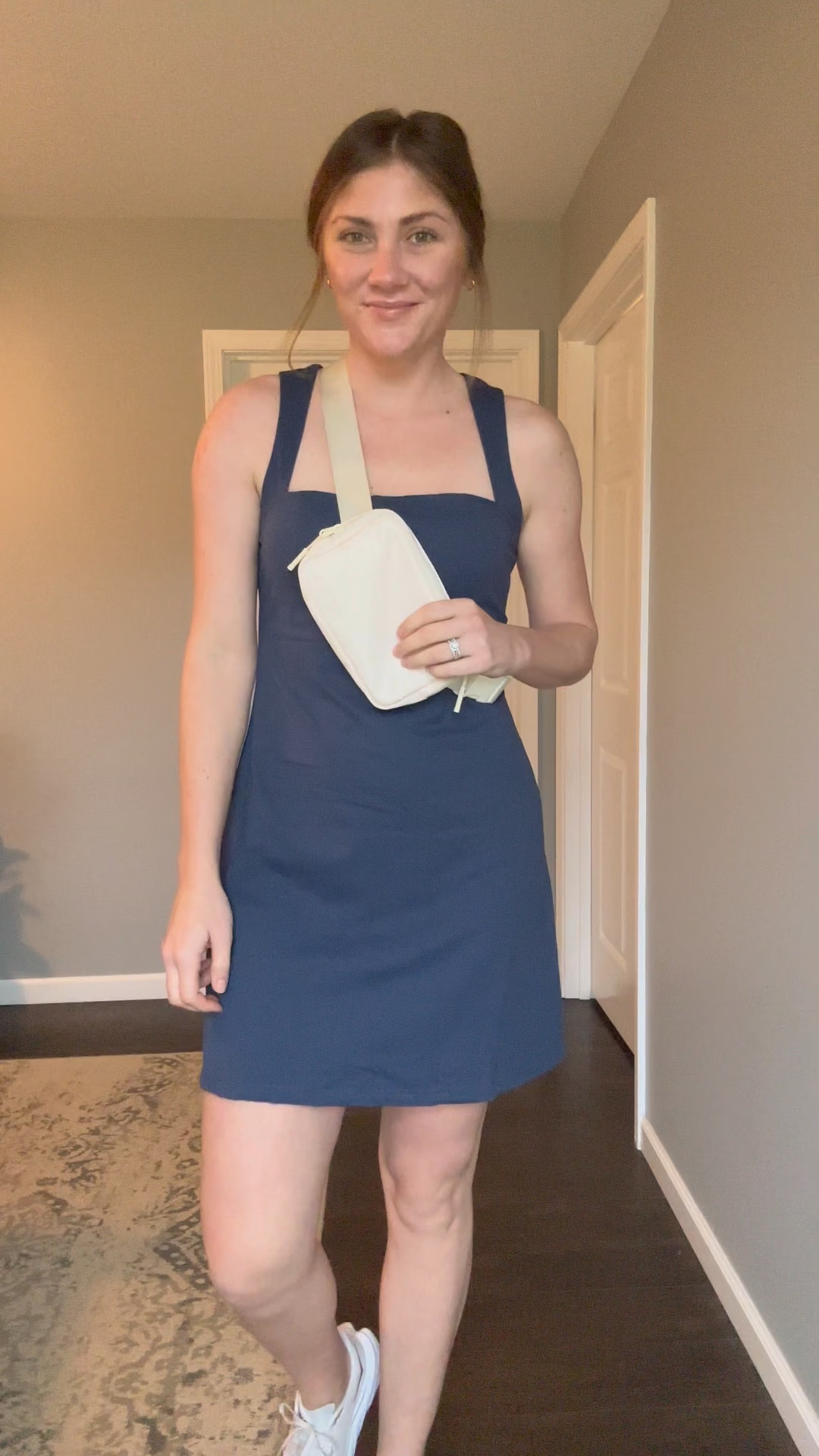 Comment “link” to shop. I am in love with this athletic dress!! 💙 On sale today for $20. The material is light, breathable & double lined. Comes in tons of other colors. I got my true to size large. 

#LTKSeasonal #LTKSpringSale #LTKfindsunder50