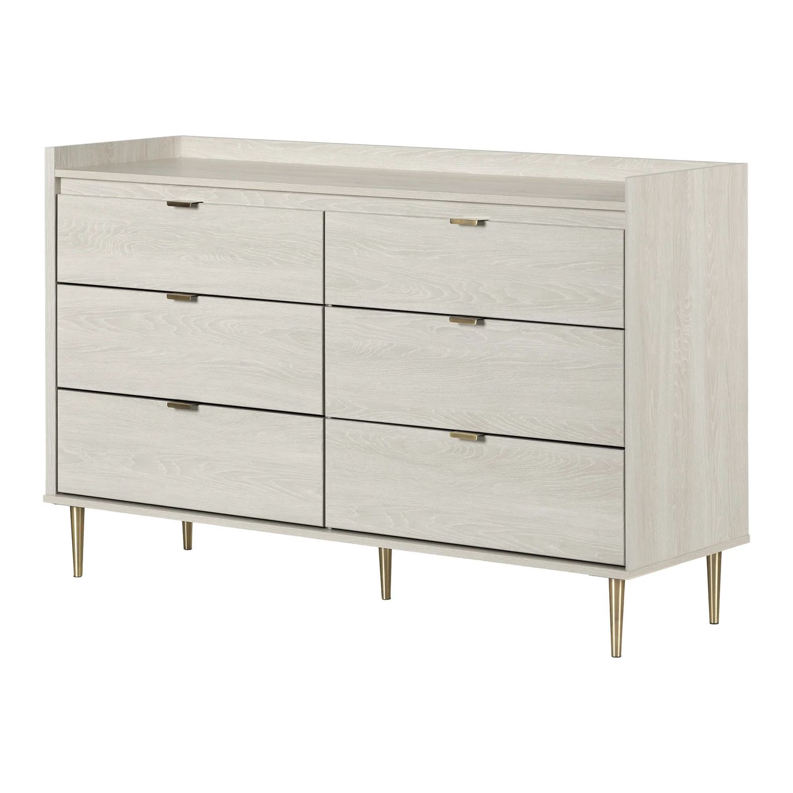 Hype 6 Drawer 57'' W Double Dresser | Wayfair North America