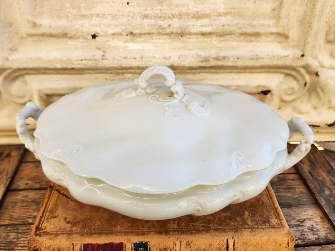Antique Ironstone   I   G & J Meakin England I   Ironstone Covered Vegetable Dish   I   Covered S... | Etsy (CAD)