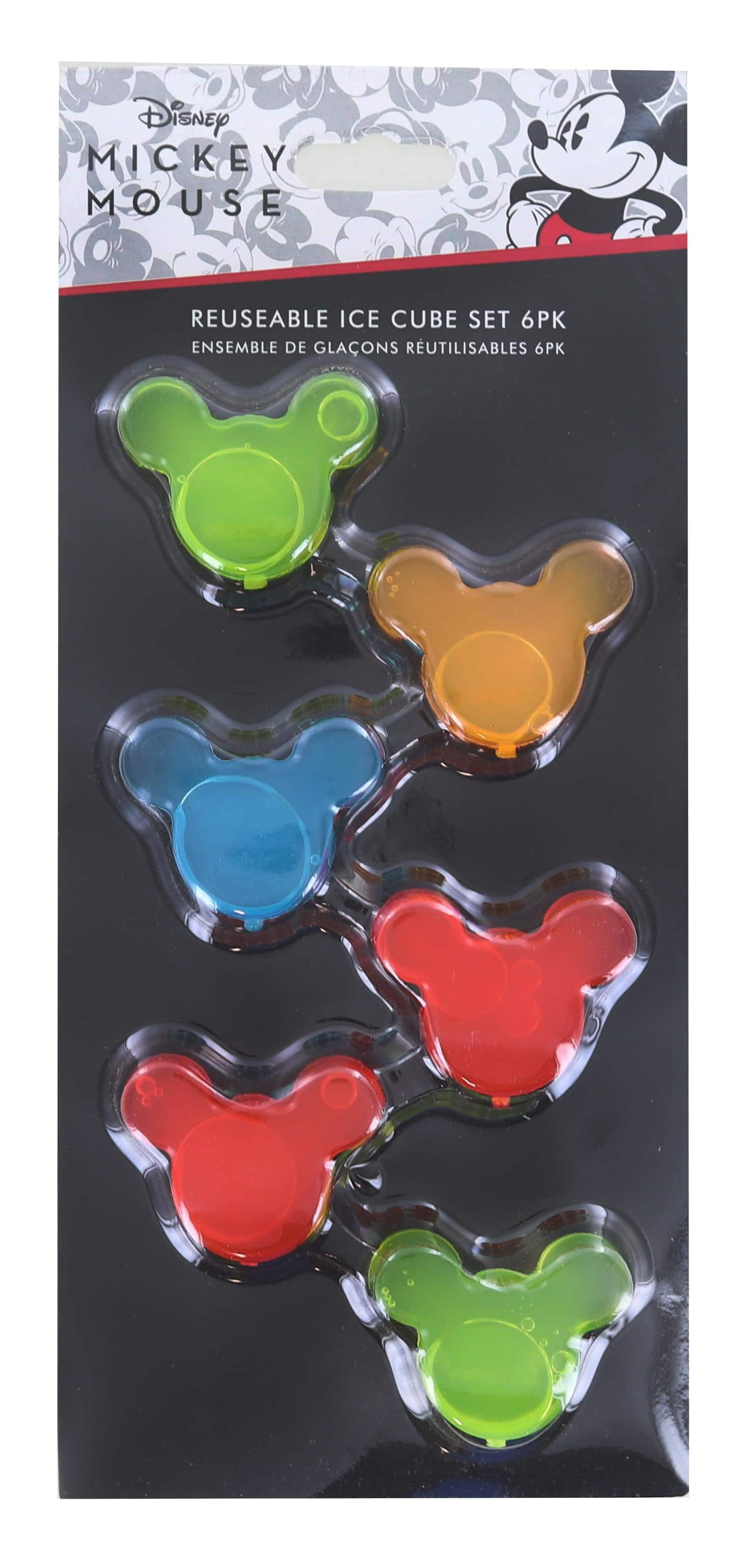Disney - Mickey Mouse 6 Piece Reuseable Ice Cube Set - Black | Best Buy U.S.
