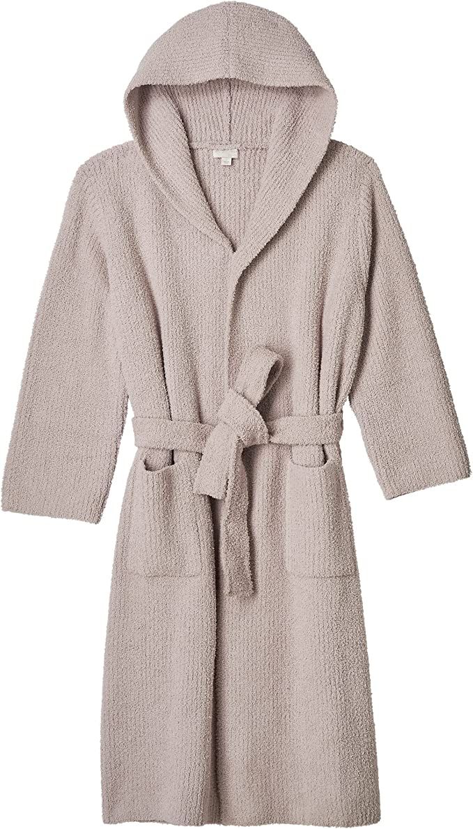 Barefoot Dreams CozyChic Ribbed Hooded Robe, Plush Pool Robe, Long Night Robe, Chic Robe, Classy ... | Amazon (US)