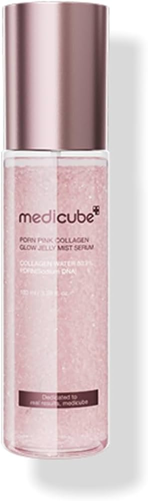 medicube PDRN Pink Collagen Glow Jelly Mist Serum | Lightweight Daily 2-in-1 Facial Mist & Serum ... | Amazon (US)