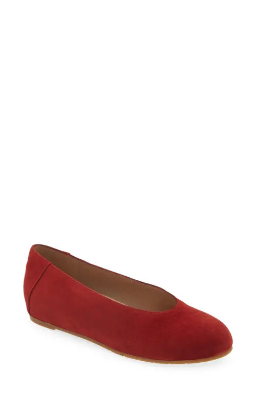 Eileen Fisher Una Hidden Wedge Ballet Flat in Red Cedar at Nordstrom, Size 6 | Nordstrom