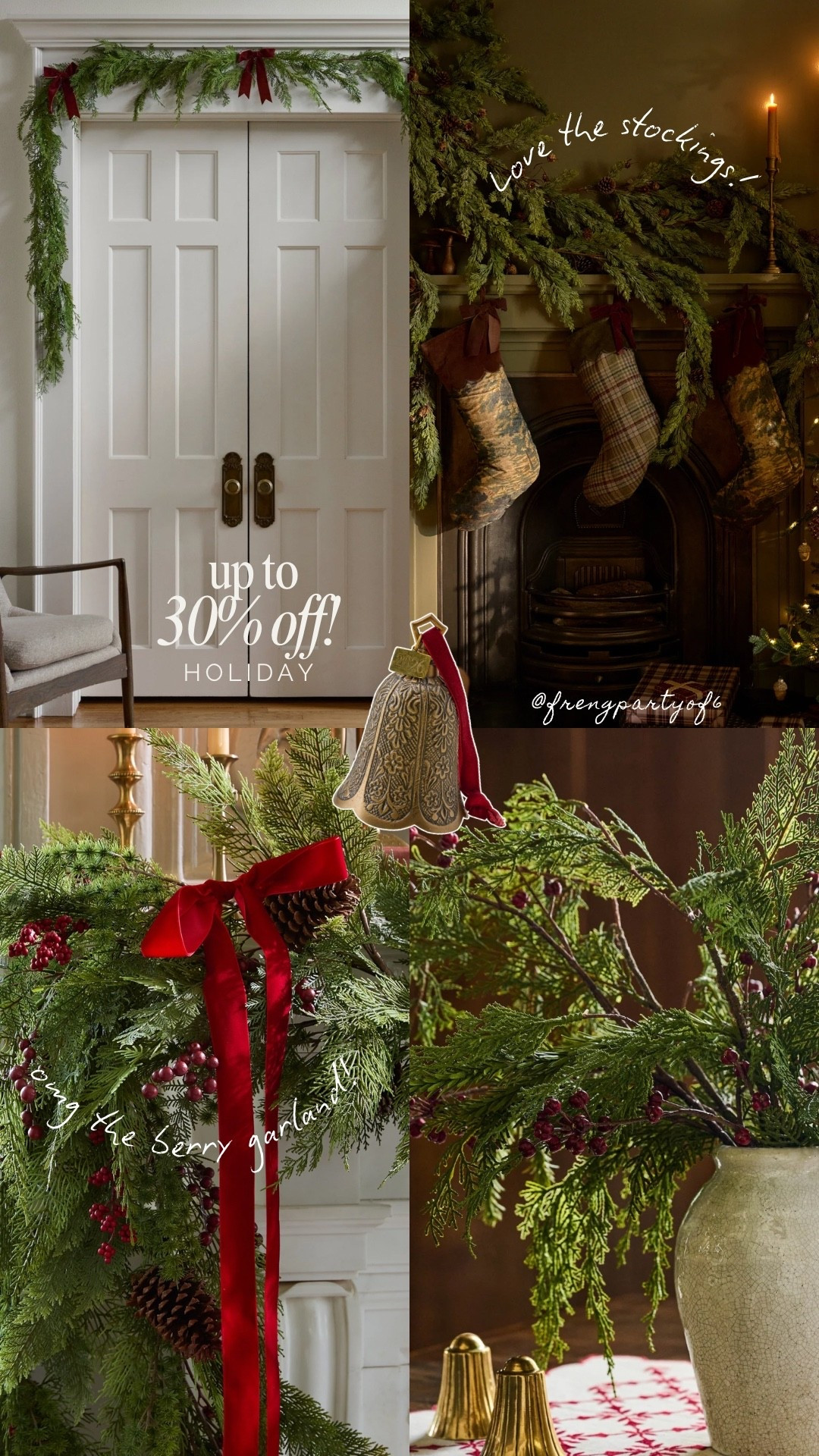 Up to 30% off at Magnolia, includes holiday! I love the plaid stockings 😍

#LTKHome #LTKSeasonal #LTKSaleAlert