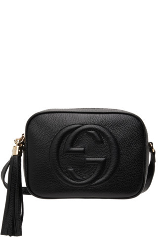 Gucci - Black Small Soho Disco Bag | SSENSE