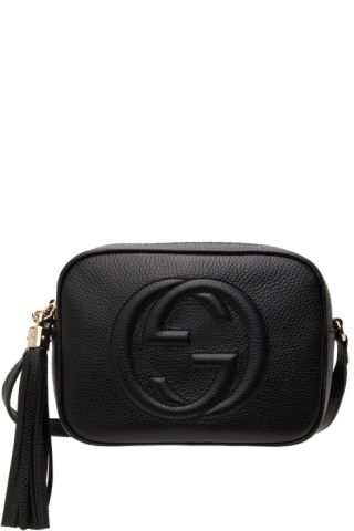 Gucci - Black Small Soho Disco Bag | SSENSE