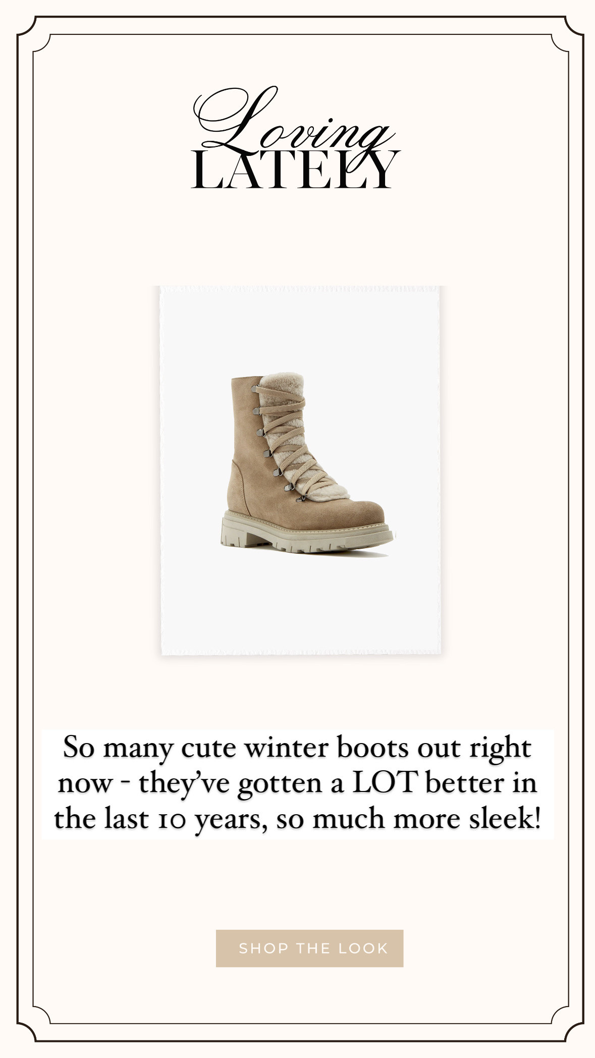 Cute winter boots! 

#LTKShoeCrush #LTKSaleAlert #LTKSeasonal