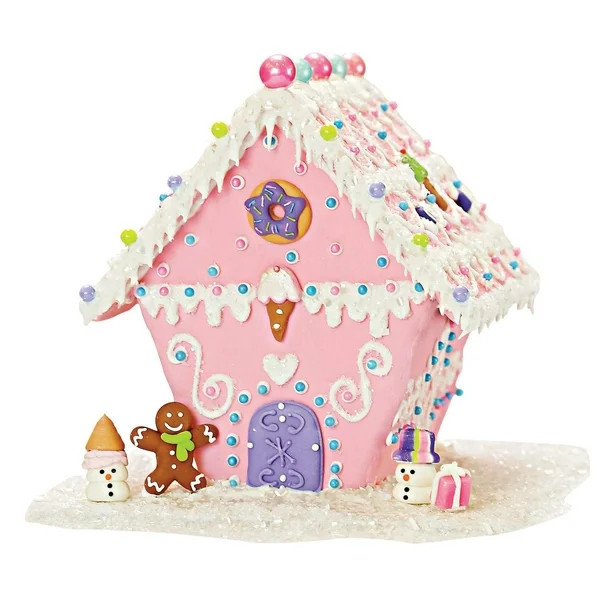 Bakery Bling Candy Cottage Gingerbread House Christmas - Walmart.com | Walmart (US)