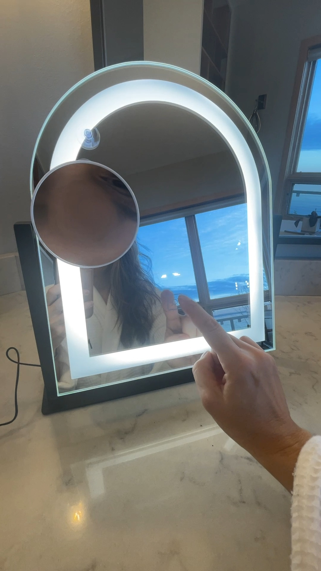 A hair and makeup mirror.

This mirror is beautiful. Easy to set up and works exactly they way it’s intended. 

#LTKBeauty