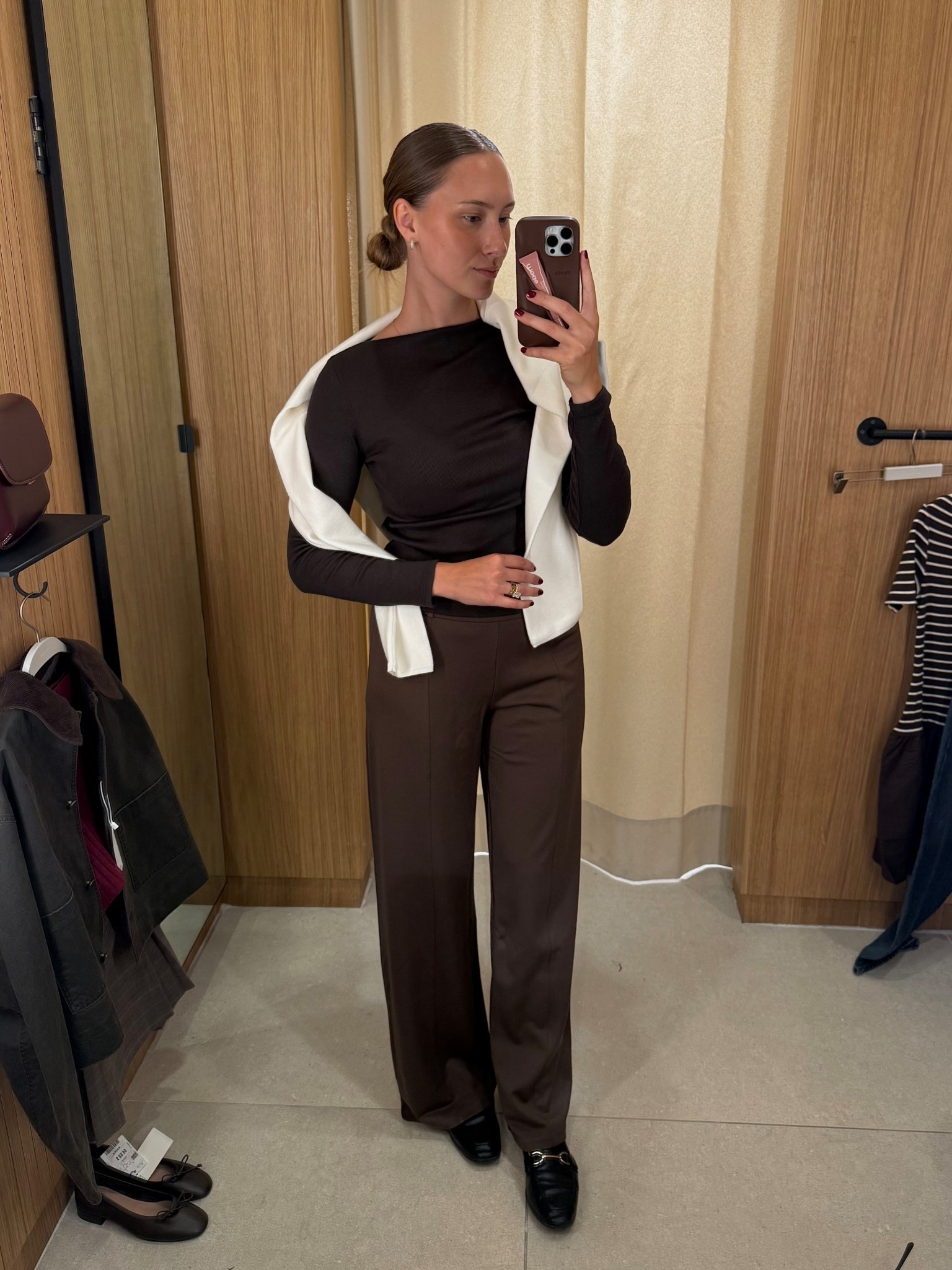 perfect brown look😍🤎 #brown #outfit #fall #mango #look

#LTKSeasonal