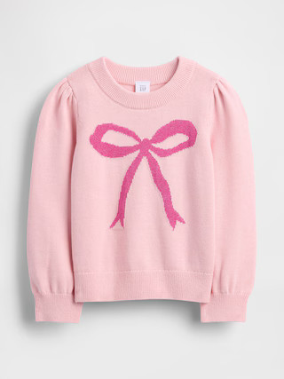 Baby & Toddler Puff-Sleeve Sweater | Gap (US)