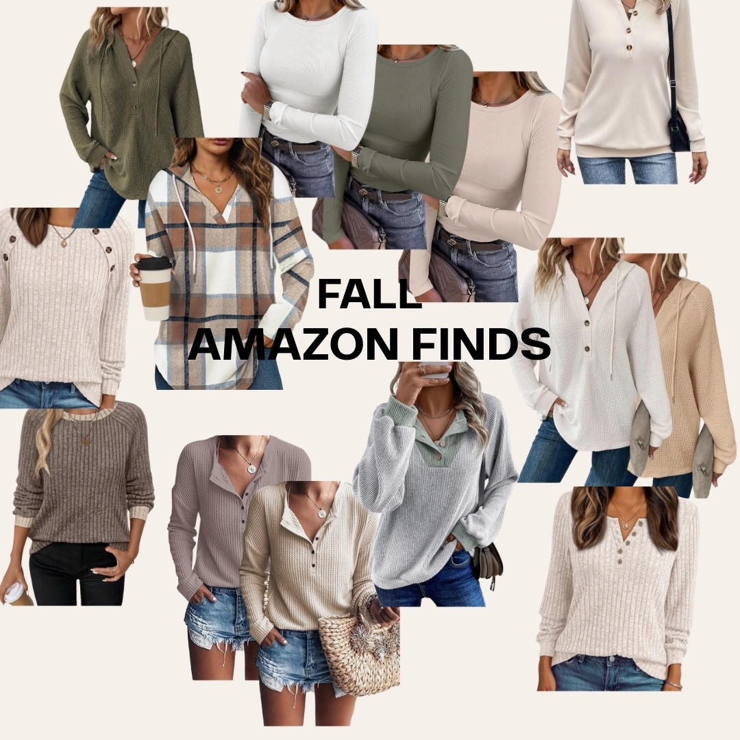 Cute tops from Amazon perfect for fall! 

Fall | Fashion | Tops | Womens Clothing | Mom Outfits | Sale |

#LTKStyleTip #LTKootd #LTKFindsUnder50