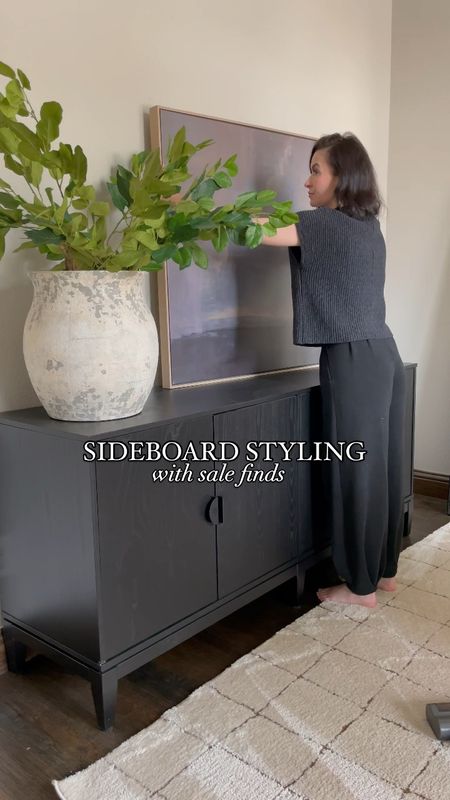 Everything in this sideboard styling is on sale except one piece! Shop these sales before they’re over! 

Living room inspiration, home decor, our everyday home, console table, arch mirror, faux floral stems, Area rug, console table, wall art, swivel chair, side table, coffee table, coffee table decor, bedroom, dining room, kitchen,neutral decor, budget friendly, affordable home decor, home office, tv stand, sectional sofa, dining table, affordable home decor, floor mirror, budget friendly home decor, dresser, king bedding, oureverydayhome 

#LTKSaleAlert #LTKVideo #LTKHome