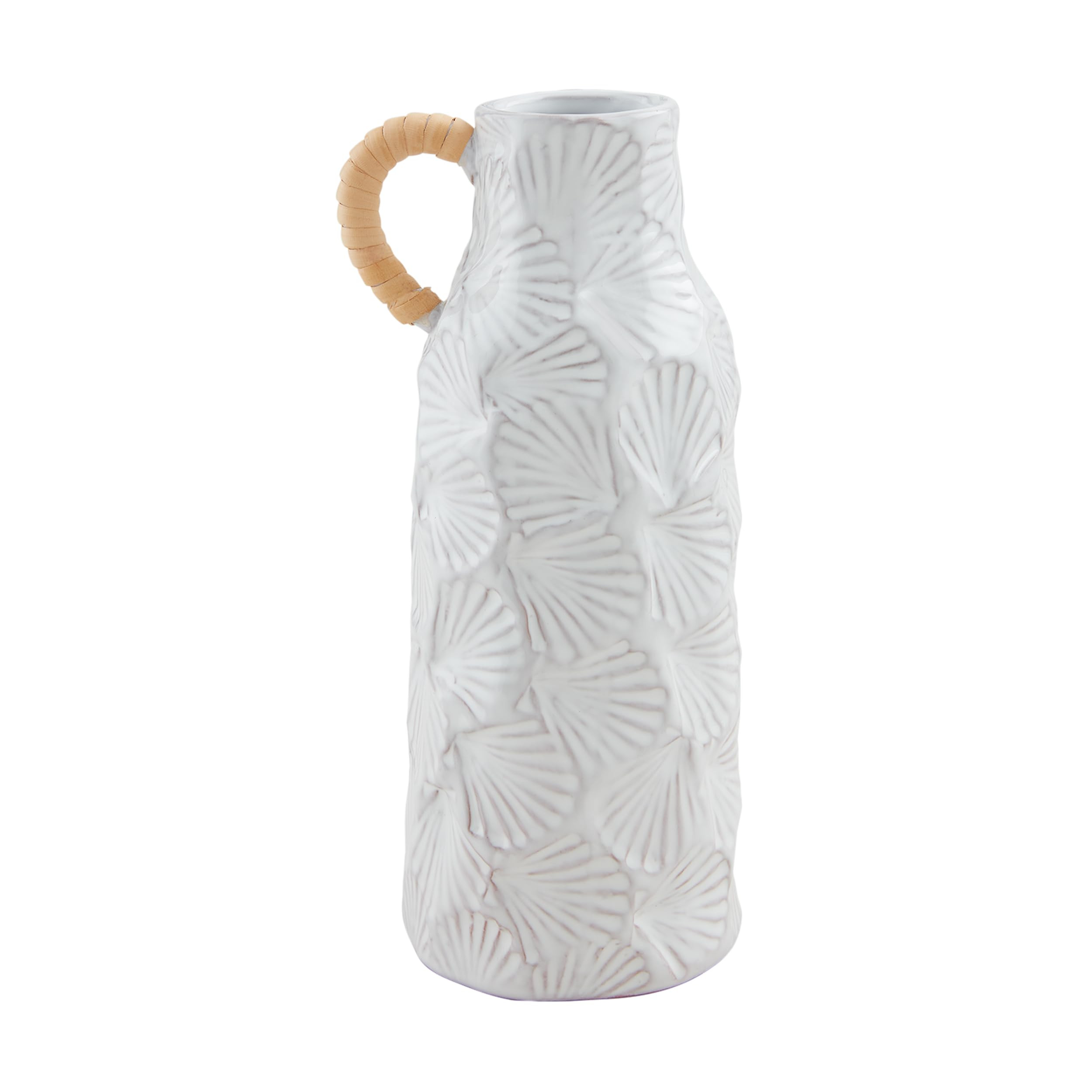 Mud Pie Large Sea Textured Bud Vase; 9" x 3 3/4" | Amazon (US)