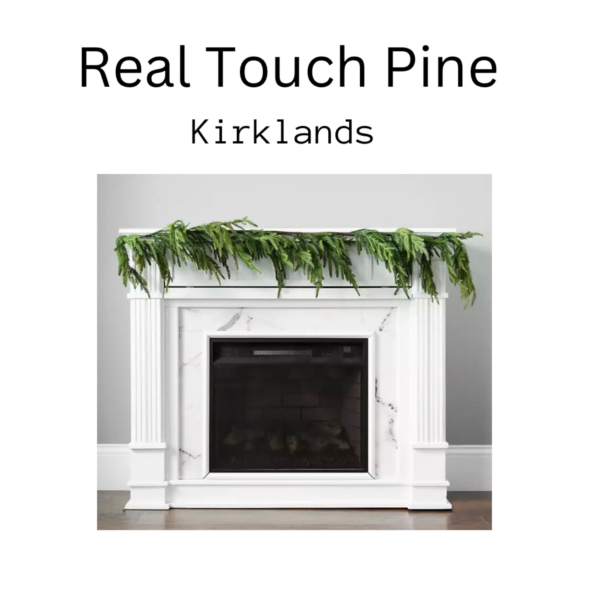 Norfolk Pine Real Touch Garland

#LTKHolidaySale #LTKHoliday #LTKhome