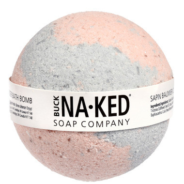 Buck Naked Soap Company Canadian Balsam Fir + Lavender Bath Bomb | Well.ca