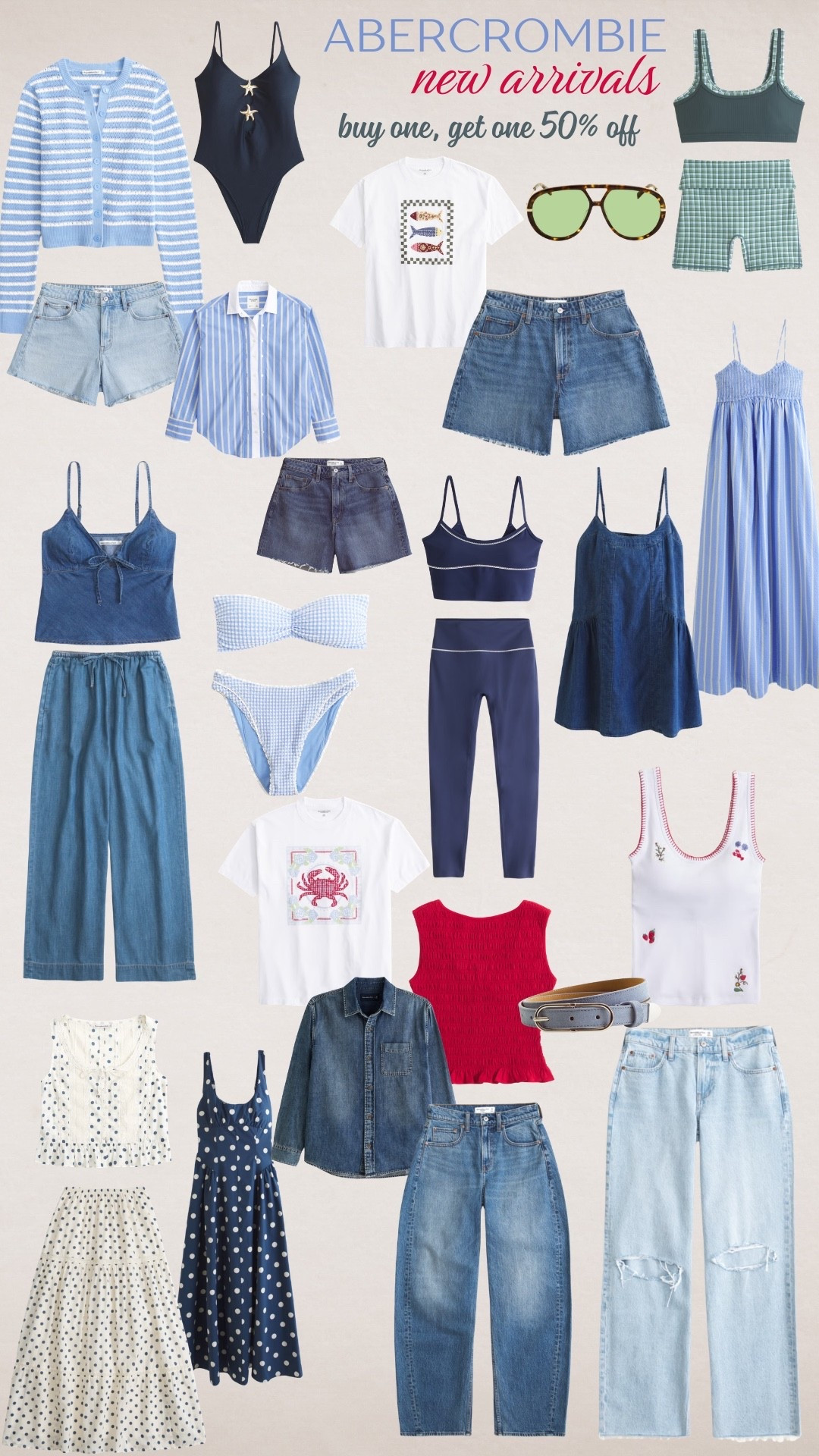 Abercrombie new arrivals! Buy one, get one 50% off! ❤️ 




Abercrombie, Abercrombie Finds, Fashion, OOTD Inspo

#LTKootd #LTKgrwm #LTKSaleAlert