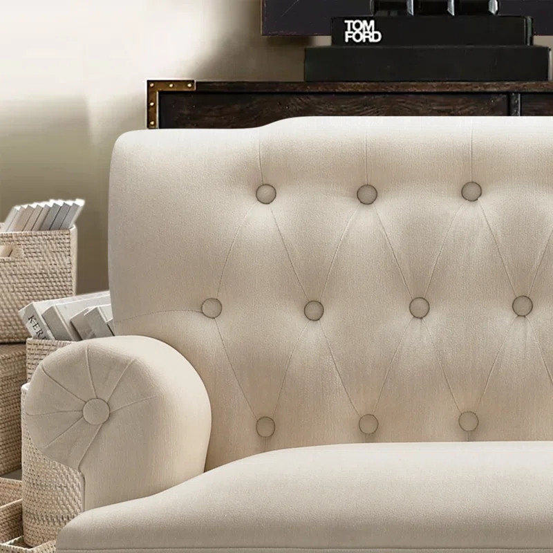 Hermosa 60'' Flared Arm Settee | Wayfair North America