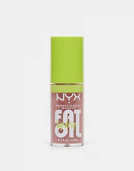 NYX Professional Makeup Fat Oil Lip Drip, Lip Gloss- Chillin Like A Villain | ASOS | ASOS (Global)